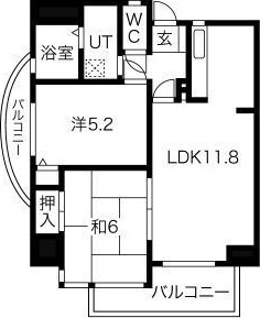 シティマンション赤池の間取り