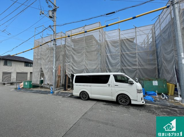 明石市大久保町松陰山手　第1期　新築一戸建ての外観|現在の進捗状況です！順調に作業進行中、完成が待ち遠しいです！詳細の間取り等、お気軽にお問い合わせください！