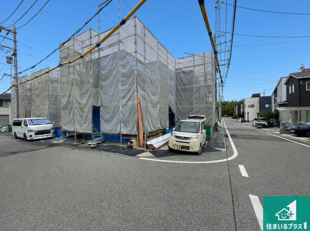 明石市大久保町松陰山手　第1期　新築一戸建ての外観|現在建築中！落ち着いた街並みで新生活を始めることが出来そう！周辺の物件も併せてご紹介させて頂きます！