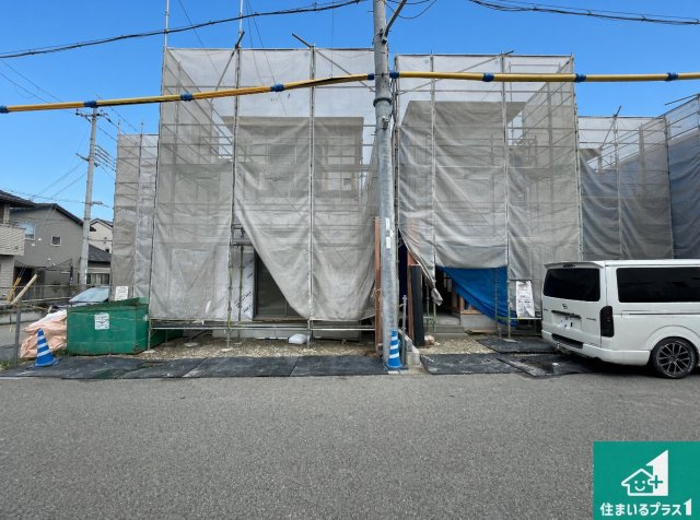 明石市大久保町松陰山手　第1期　新築一戸建ての外観|現在の進捗状況です！順調に作業進行中、完成が待ち遠しいです！詳細の間取り等、お気軽にお問い合わせください！