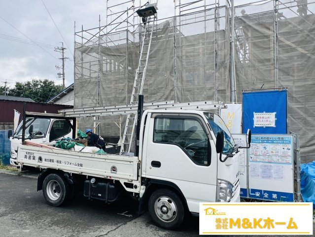 常滑市明和町5丁目　全3棟　3号棟の外観|R8.9.15撮影　並列駐車2台可能☆