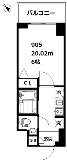【間取り】 | アイディ品川11