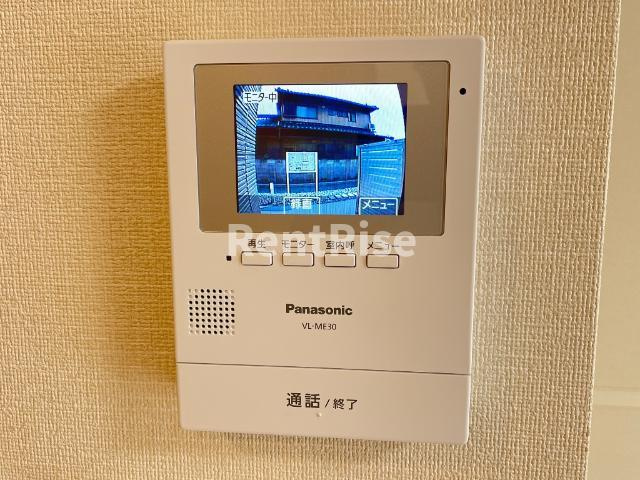 さくらいろの内装|カメラ付インターホン