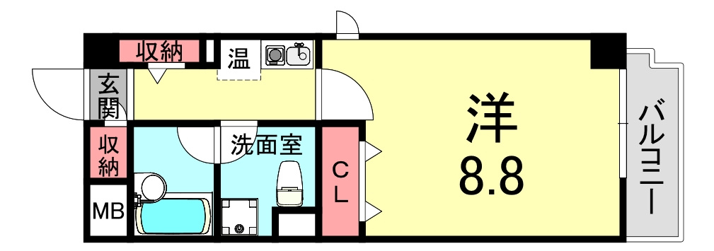 エイト御影の間取り