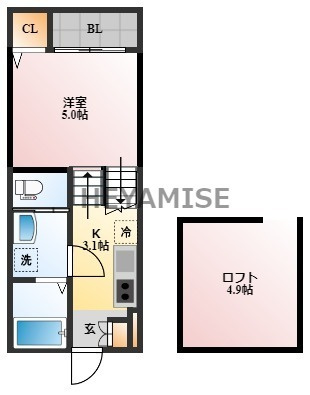Signpost弥生の間取り