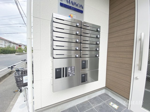 ジーメゾン指扇リフィーヌのその他共用部分|集合ポストと宅配ボックス☆
