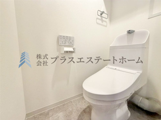 【トイレ】 | カシータ須磨ヒルズ | 温水洗浄便座付きで、通年快適に利用できます♪