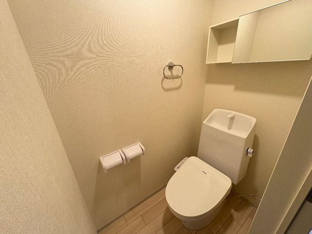 サンライズ南陽のトイレ|落ち着いた色調のトイレです
