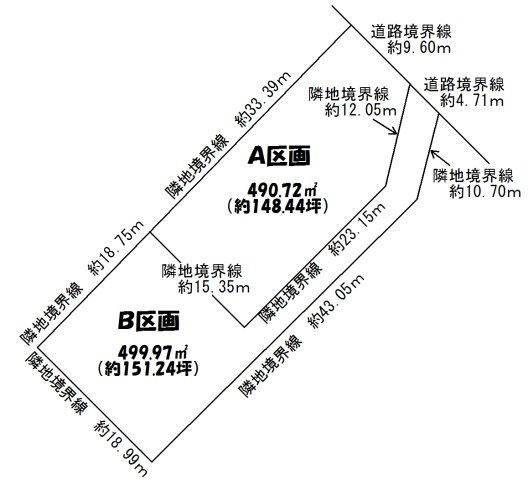 【トーヨーホーム売主/分家用売土地】三好町井ノ花A区画