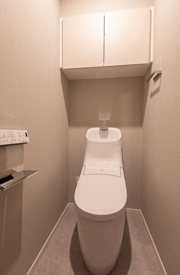 ミリアレジデンス蔵前のトイレ|コンパクトで使いやすいトイレです