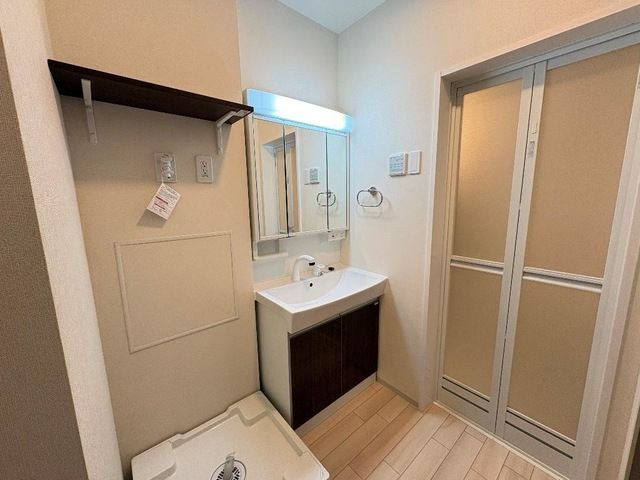 サンライズ南陽の洗面所|コンパクトで使いやすい洗面所