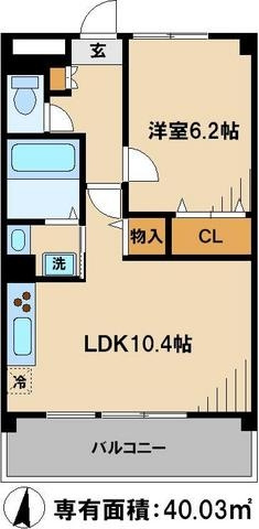 ブラウニーココの間取り