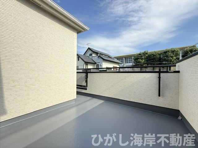 茅ヶ崎市室田３丁目　新築戸建　全２棟のバルコニー|バルコニー