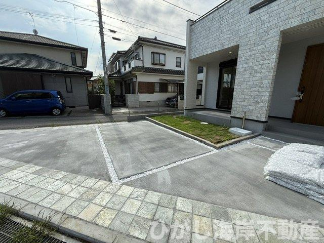 茅ヶ崎市室田３丁目　新築戸建　全２棟の駐車場|駐車スペース