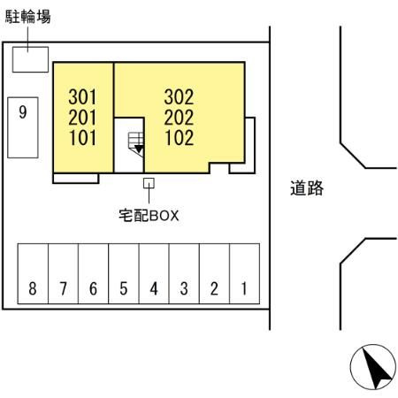 D-Crinum　御殿場Ⅱの区画図