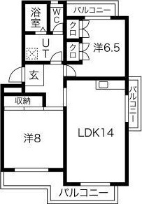 ヒルズ赤池の間取り