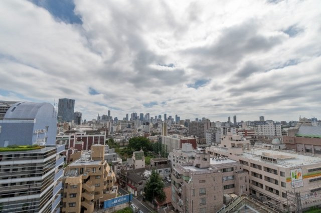 新宿区下落合２丁目の賃貸マンションの展望