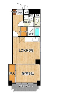 【間取り】 | ピコ中山 | 間取りです。
