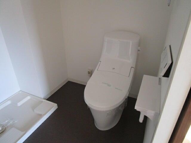 ＳＨＩＭＯＵＭＡ６ＡＰＡＲＴＭＥＮＴのトイレ|トイレもきれいです