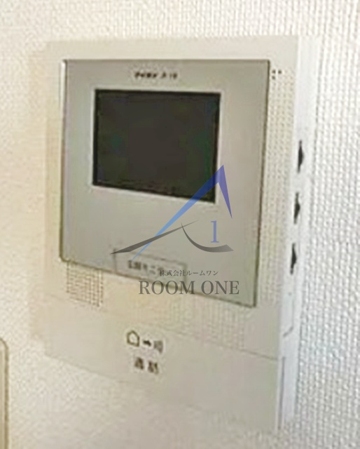 第一松栄ビルのセキュリティ|モニター付インターホンです。
