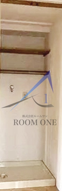 第一松栄ビルの設備|洗濯機置場です。