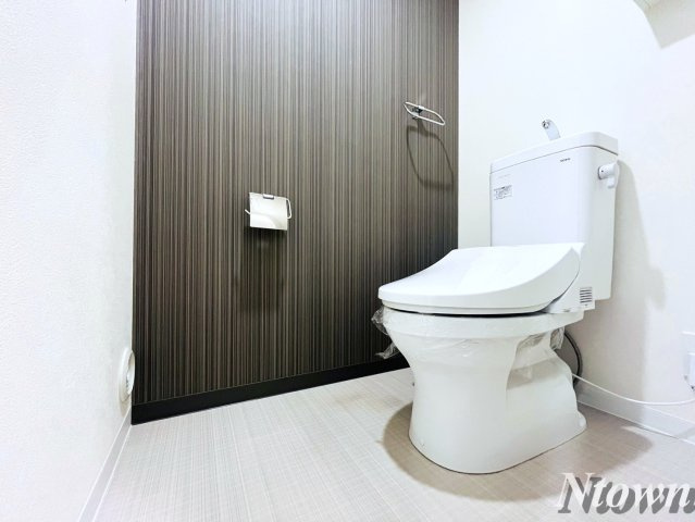 【トイレ】 | アロームドゥジョア | 落ち着いた色調のトイレです