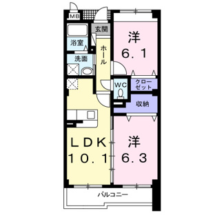 【間取り】 | リヴェール栄谷