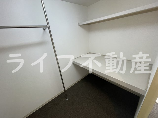 若草ハイツ　B棟の収納|収納のためのスペースです