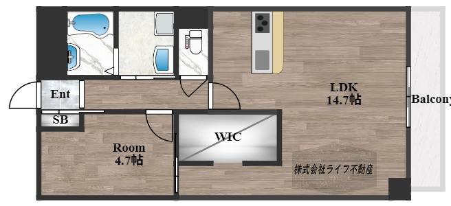 若草ハイツ　B棟