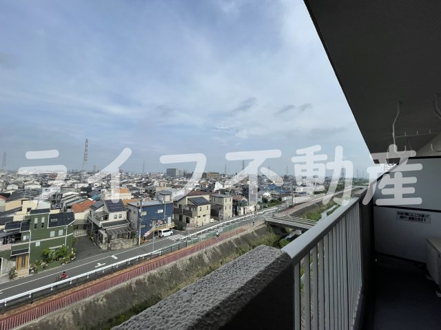 若草ハイツ　B棟の展望