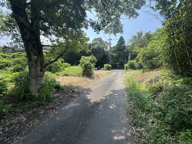本名町　売地の前面道路含む現地写真