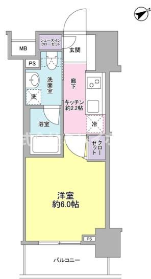 サンピエス大森の間取り