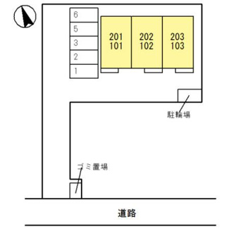 【区画図】 | ディアコートＫ