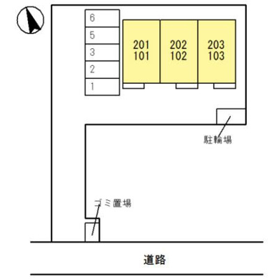 【区画図】 | ディアコートＫ