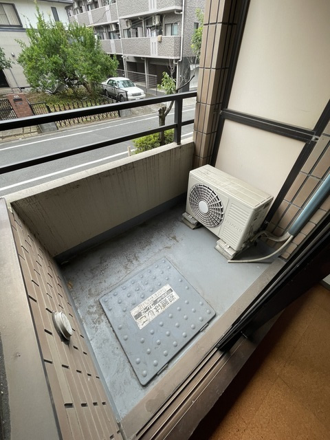 グランジュール南常盤台のバルコニー