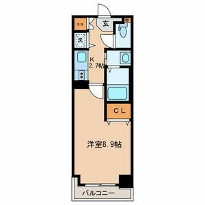 【間取り】 | アレグレット千住宿 | 間取りです。