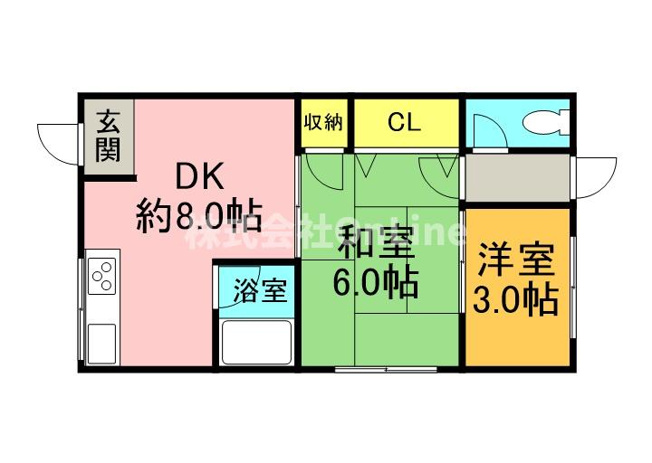 【間取り】 | 亀井町テラスハウス