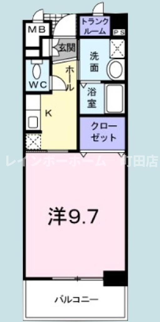 ウィステリア海老名※初期費用分割あと払いサービス利用可能物件の間取り