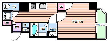【間取り】 | レグゼスタ福島
