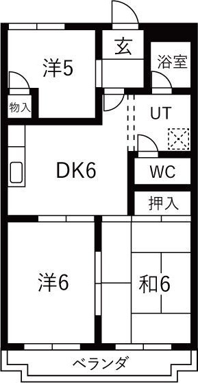フォーブルJUNの間取り