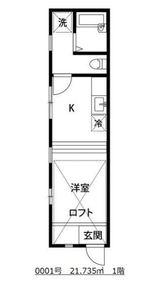 【間取り】 | メゾン　ジェリーフィッシュ