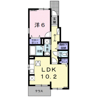 【間取り】 | シャン・ノール　ⅩⅡ