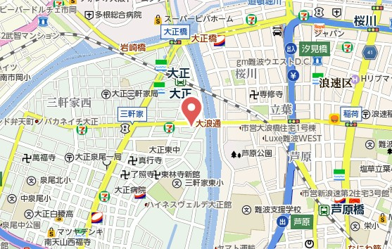 【地図】 | エステムコート難波WEST-SIDEⅨレデント