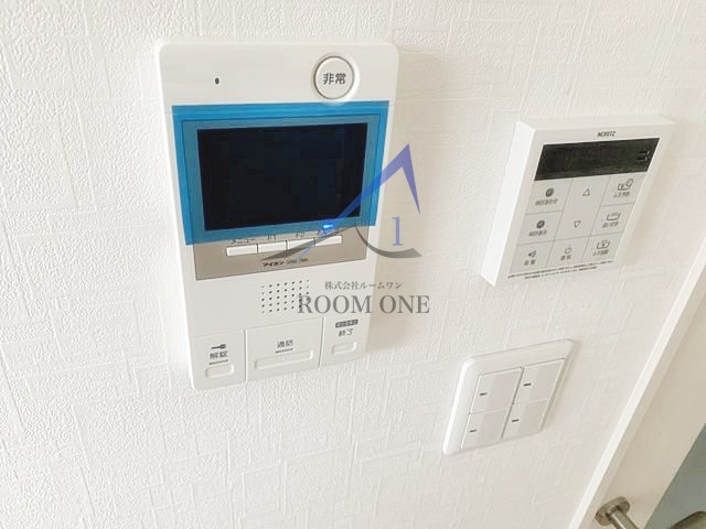 メゾン　ド　リーヴのセキュリティ|モニター付インターホンです。