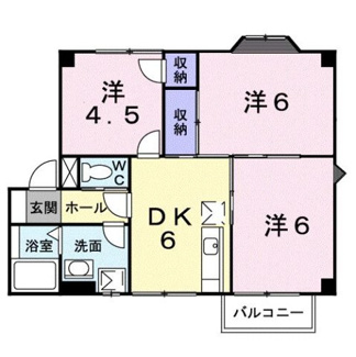 【間取り】 | プラドール布施屋Ⅱ
