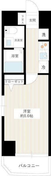 アンベリール板橋本町の間取り