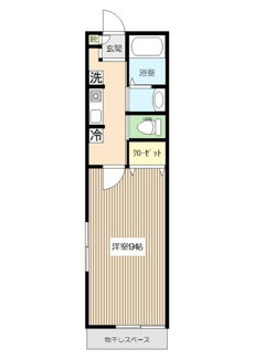 【間取り】 | ハイツアヅミノ | 間取りです。