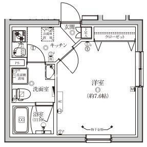 VERXEED STAIR Omorikitaの間取り