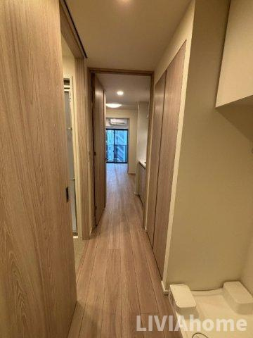 大田区西蒲田８丁目の賃貸マンションの玄関