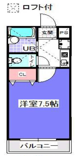 スプリングハイム　K-083の間取り